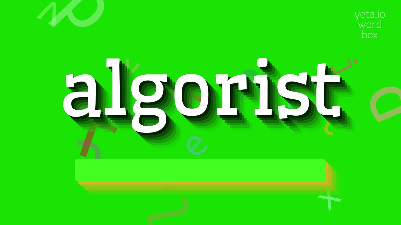 ALGORYSTA - JAK TO WYm&oacute;wić?  #algorysta (ALGORIST - HOW TO PRONOUNCE IT? #algorist)