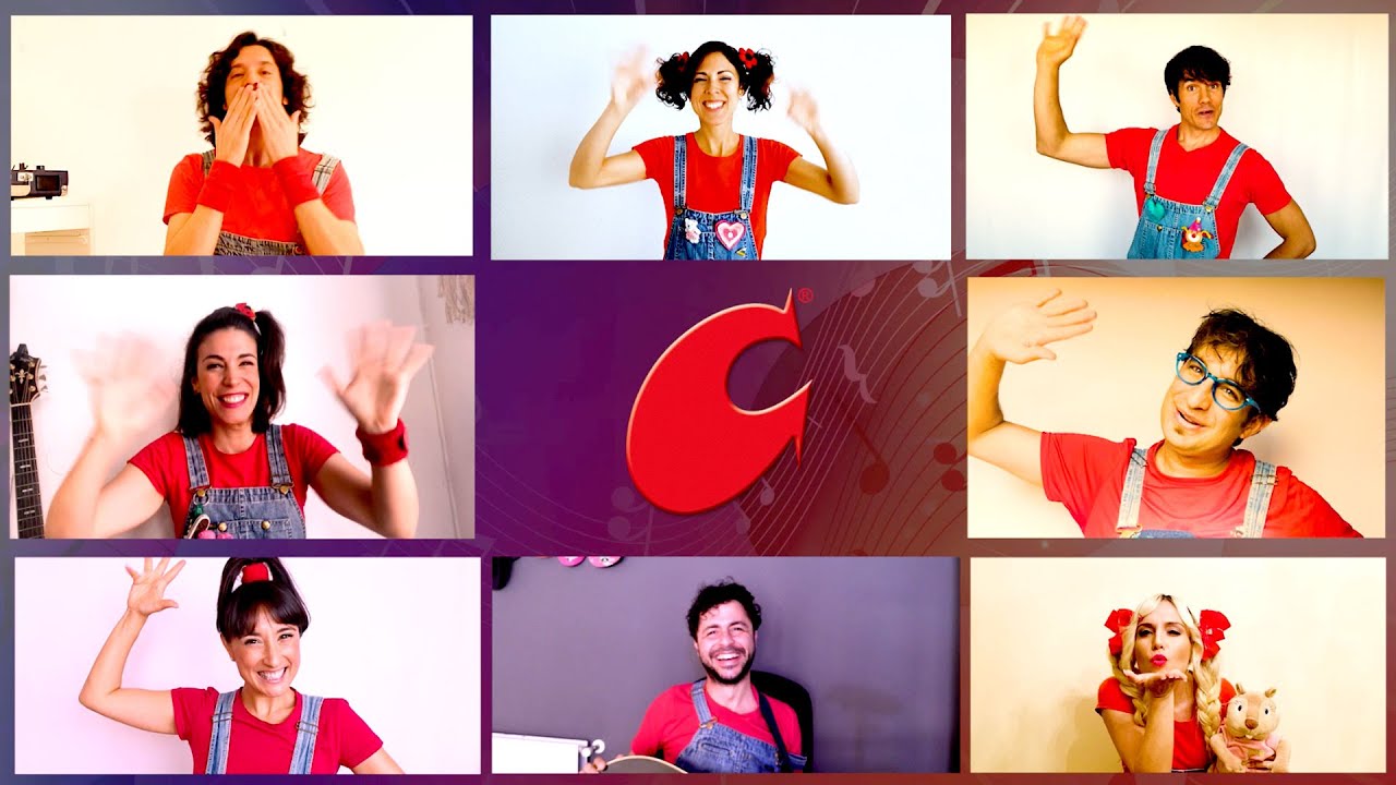 CantaJuego 📺 VIDEOLLAMADA 👋 Saludo de los CantaJuegos | Música Infantil | Canciones para niños