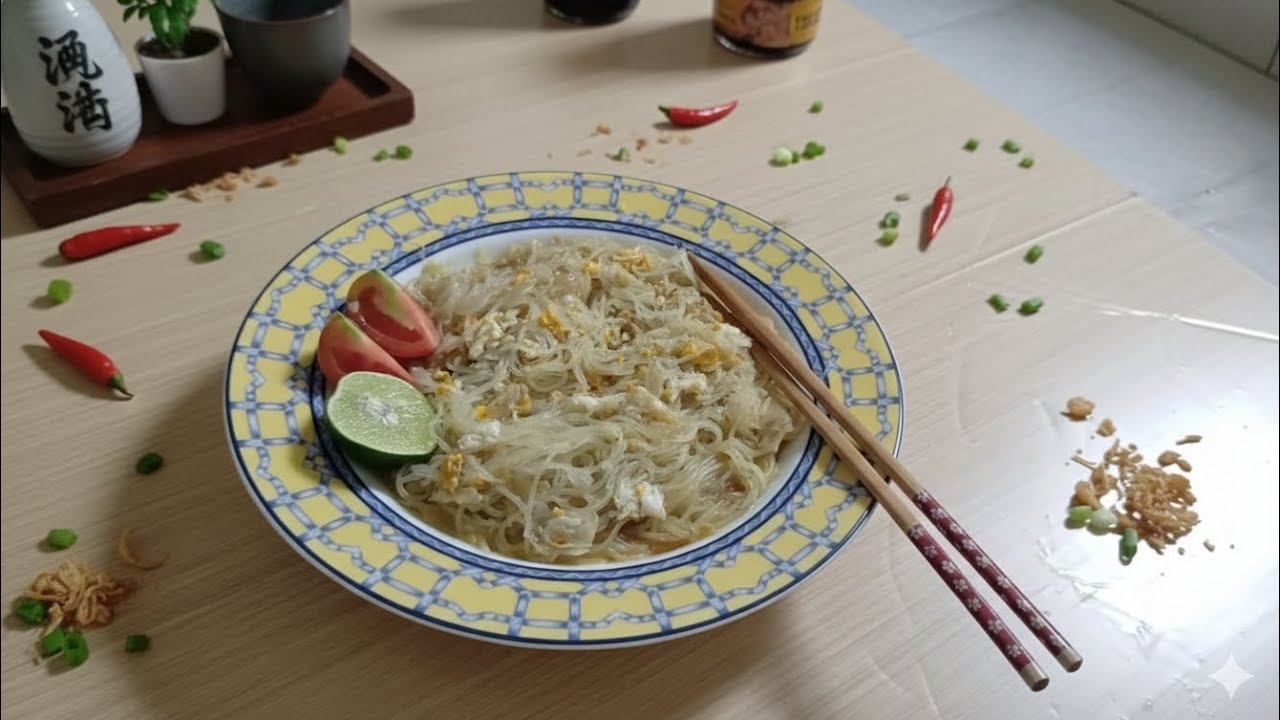 Bihun Jagung Kuah Telur-Comfort Food Anti Ribet