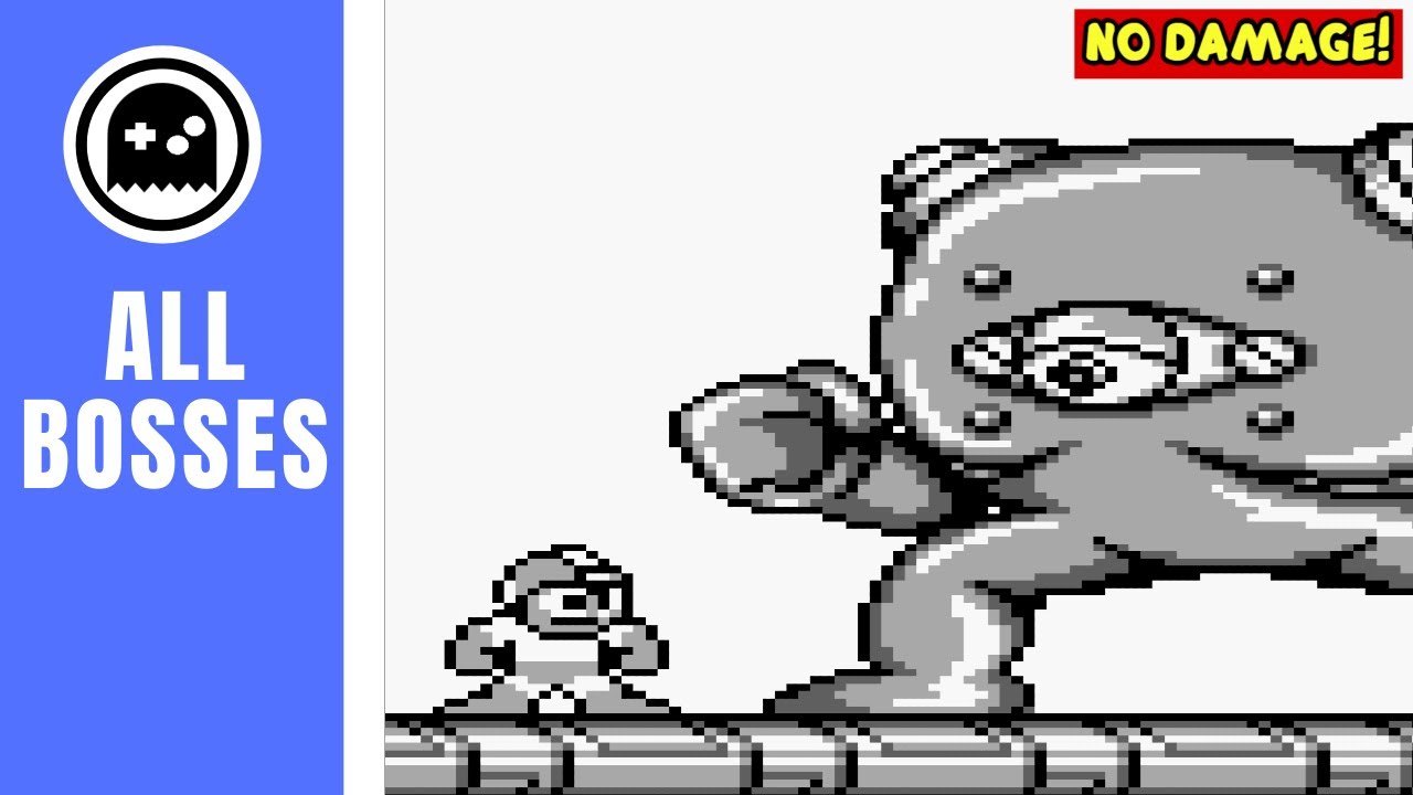 Mega Man V (GB) - All Bosses - (No Damage)