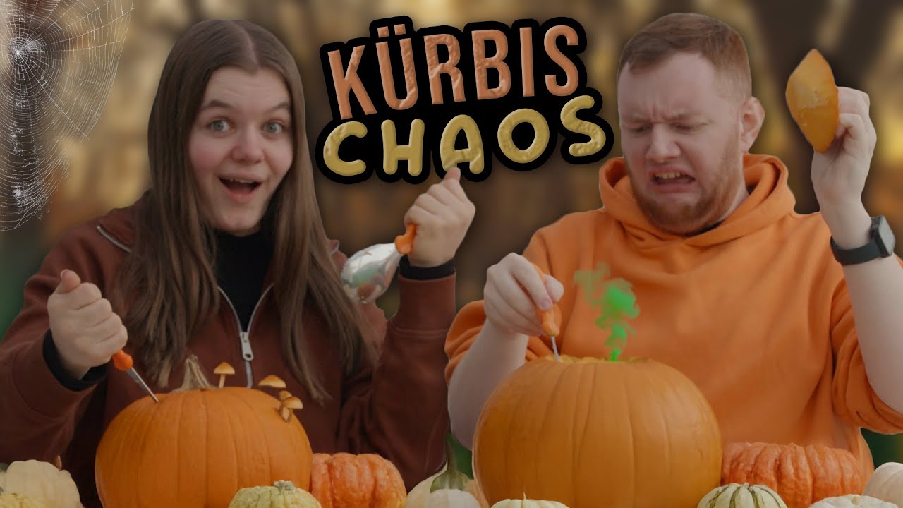 Zwei GIGA-FRESSEN schnitzen Kürbisse 🎃 schon wieder. (mit @Pixelstefan) | Mayor Maya