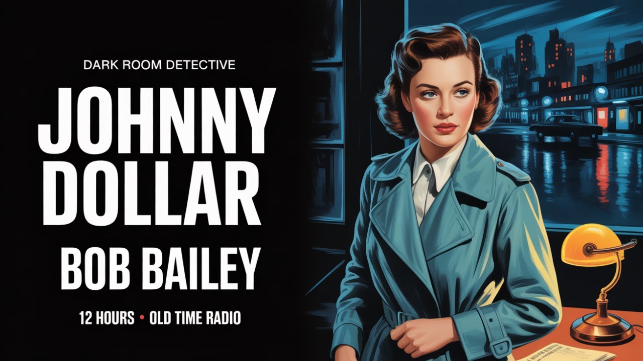 Bob Bailey as Yours Truly, Johnny Dollar | The Gold Standard of Radio Detectives (12 Hours)