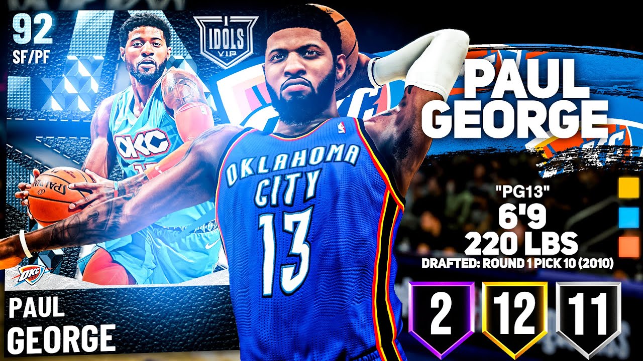DIAMOND PAUL GEORGE GAMEPLAY! THE BEST SMALL FORWARD YOU CAN BUY IN NBA 2k21 MyTEAM