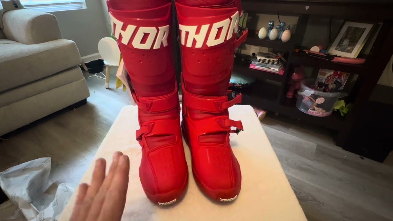 Thor Radial Motocross Boot Unboxing and Review