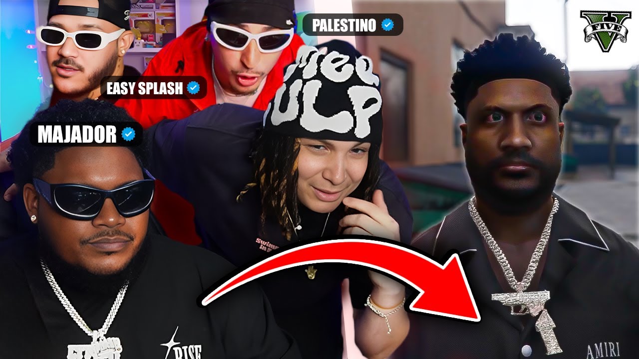 LE CREAMOS UN PERSONAJE A EASY SPLASH (MAJADOR) EN GTA RP🤣!