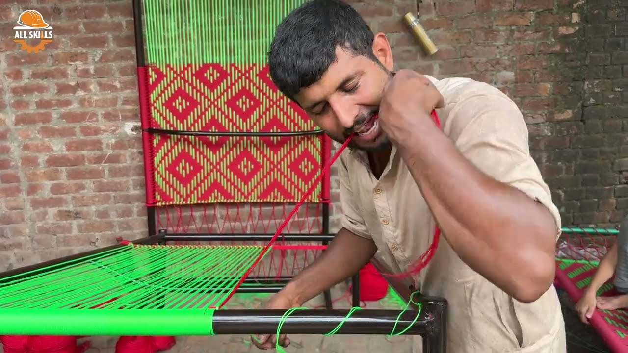 Handwoven Heritage: The Traditional Cot/Charpai Craft Returns