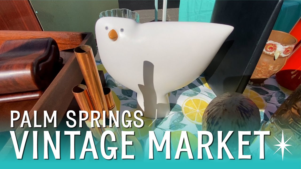 SHOP WITH US for MCM at the Palm Springs Vintage Market Modernism Week 2023!