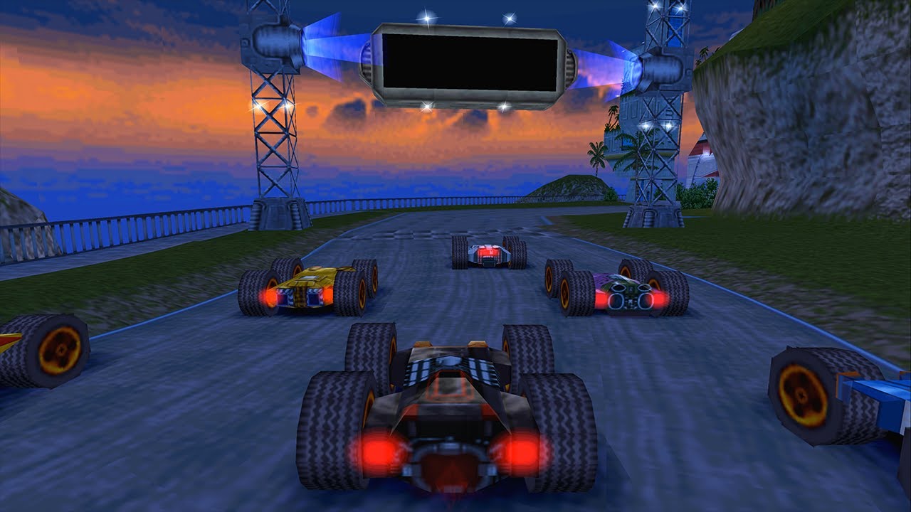 Rollcage (PSX) - Enhanced Graphics in 4K (+Widescreen) - Gameplay