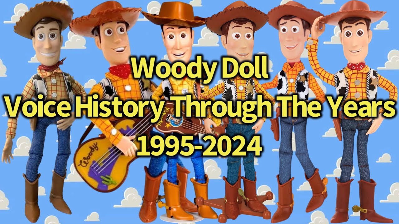 История голоса Вуди Долл за годы 1995-2024
