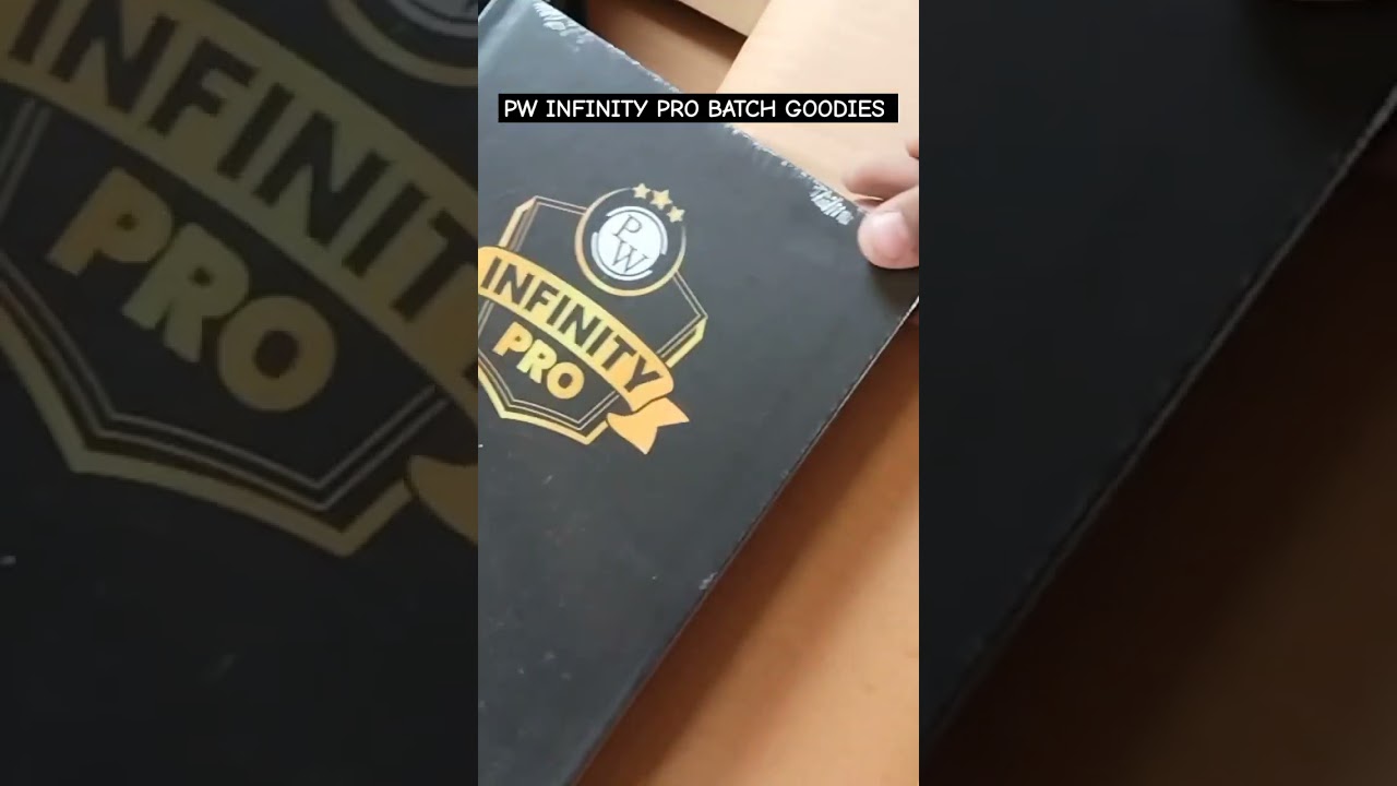 Pw Infinity Pro Batch Goodies Unboxing 🎁🎗️ !! Pw Goodies 🥲 !! #pw #alakhsir #iitjee