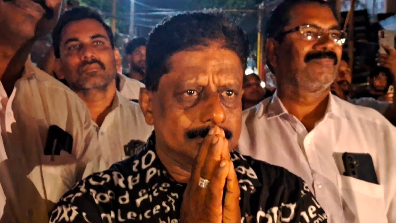 നെഞ്ചിടിച്ചുകൊണ്ട് കരഞ്ഞ് കൈകൂപ്പി നിന്ന് അനുമോളുടെ പുന്നാര അച്ഛൻ, എന്റെ മോളെ 