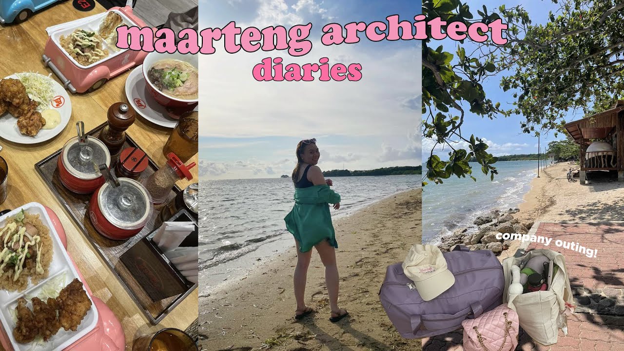 company outing @ casobe, pack with me, & new hair color! | maarteng architect diaries ♡