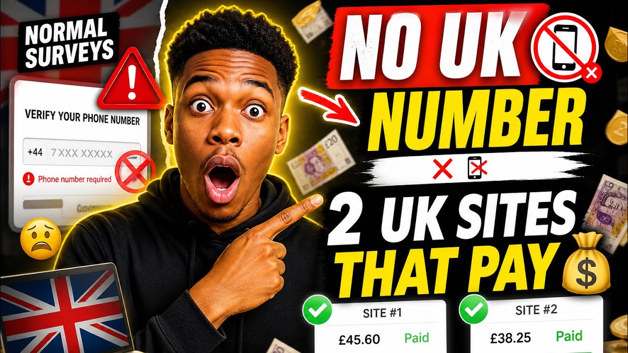2 Survey Sites That Pay You in 2026&hellip; No Phone Number Needed 😳💰 (Legit!)