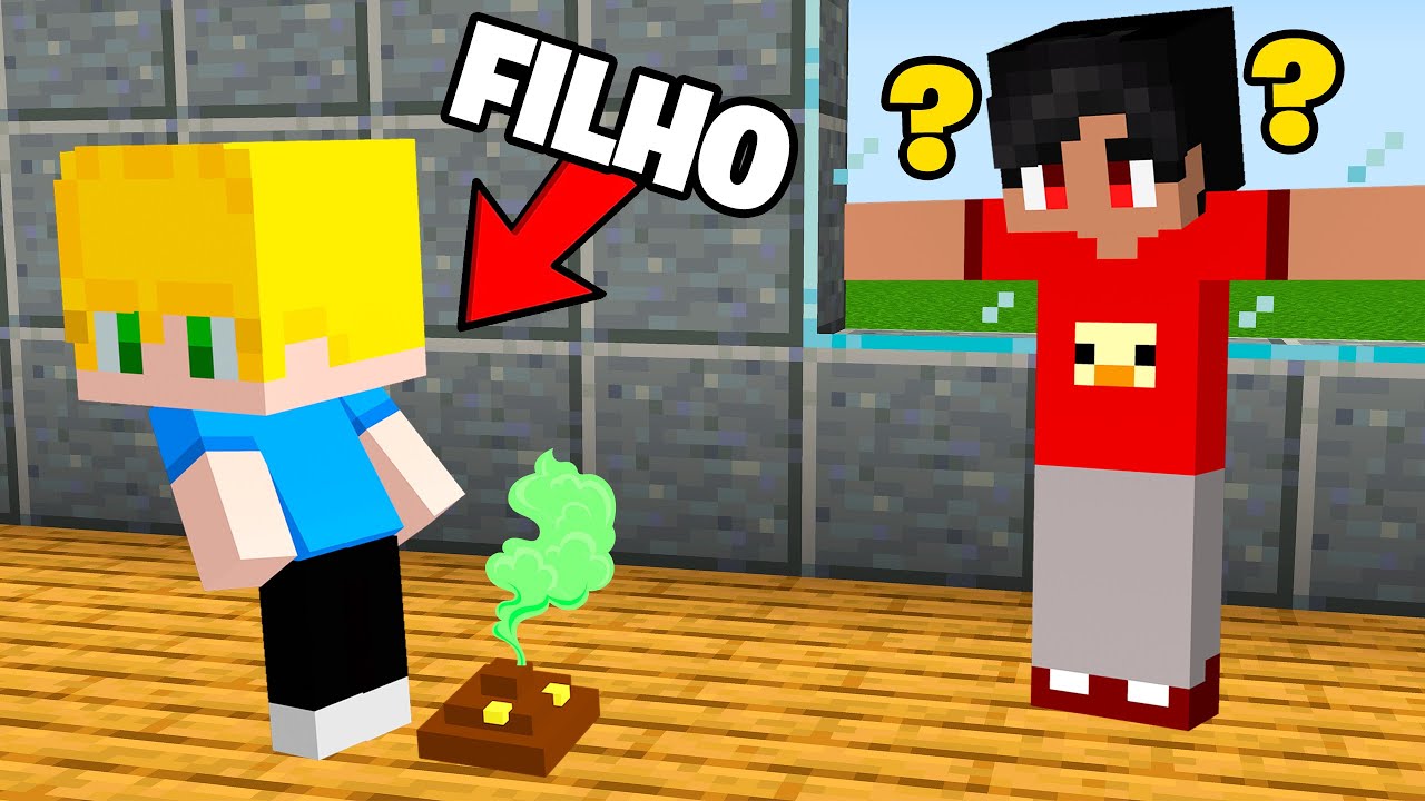 VIREI FILHO do MEU AMIGO por UM DIA!