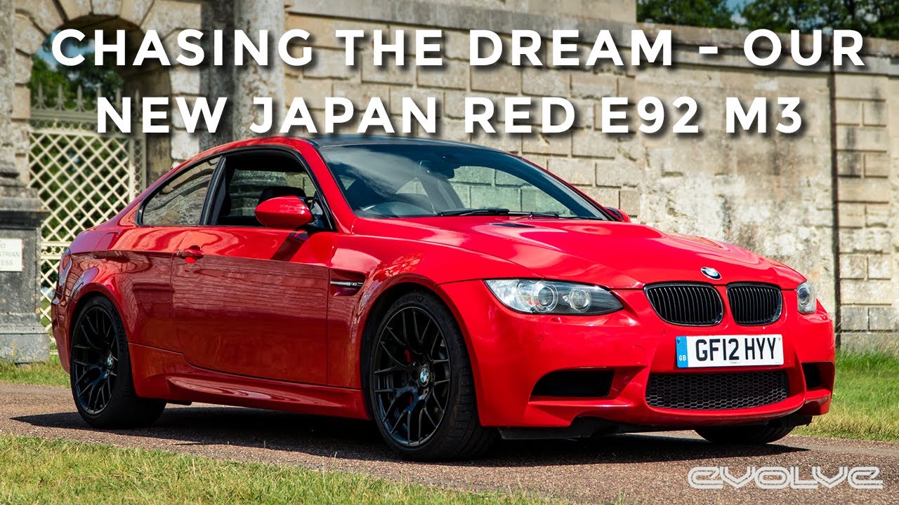 We finally bought another E92 M3! Individual Japan Red KA401 Competition Pack