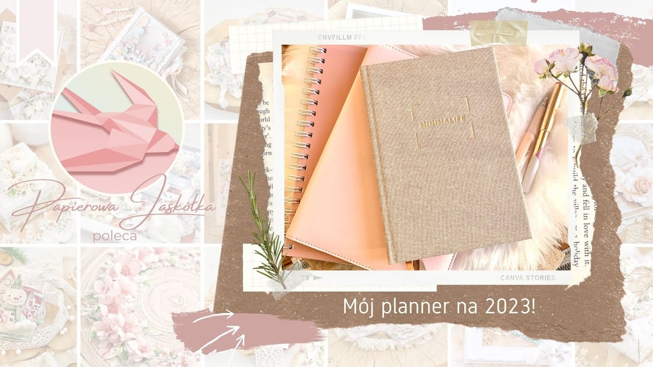 Mój planer na 2023! Jaki kalendarz wybrałam na ten rok? Planer idealny i bullet journal w jednym! 💗✨