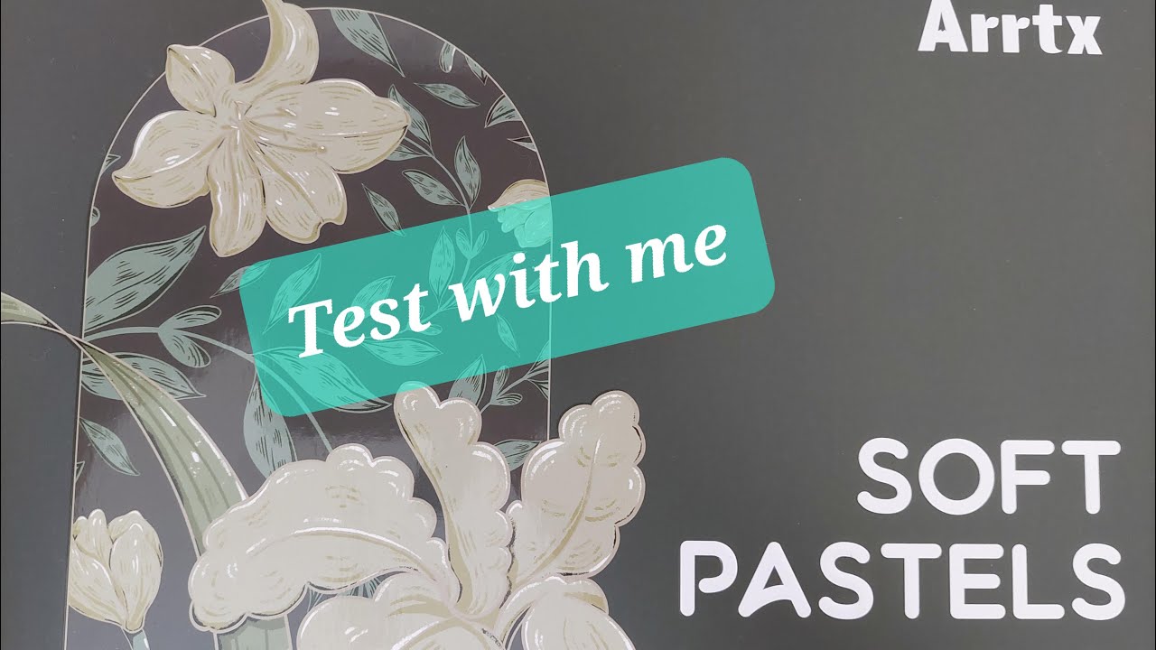 Brand new Arrtx Soft pastels- Let put them to the test and play 😃