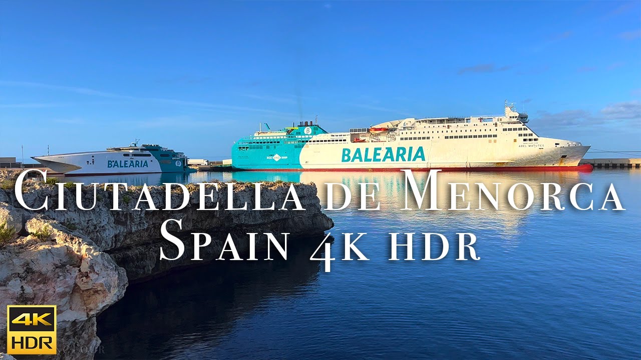 🇪🇸 Ciutadella de Menorca, Spain 4K HDR - iPhone 13 Pro Max
