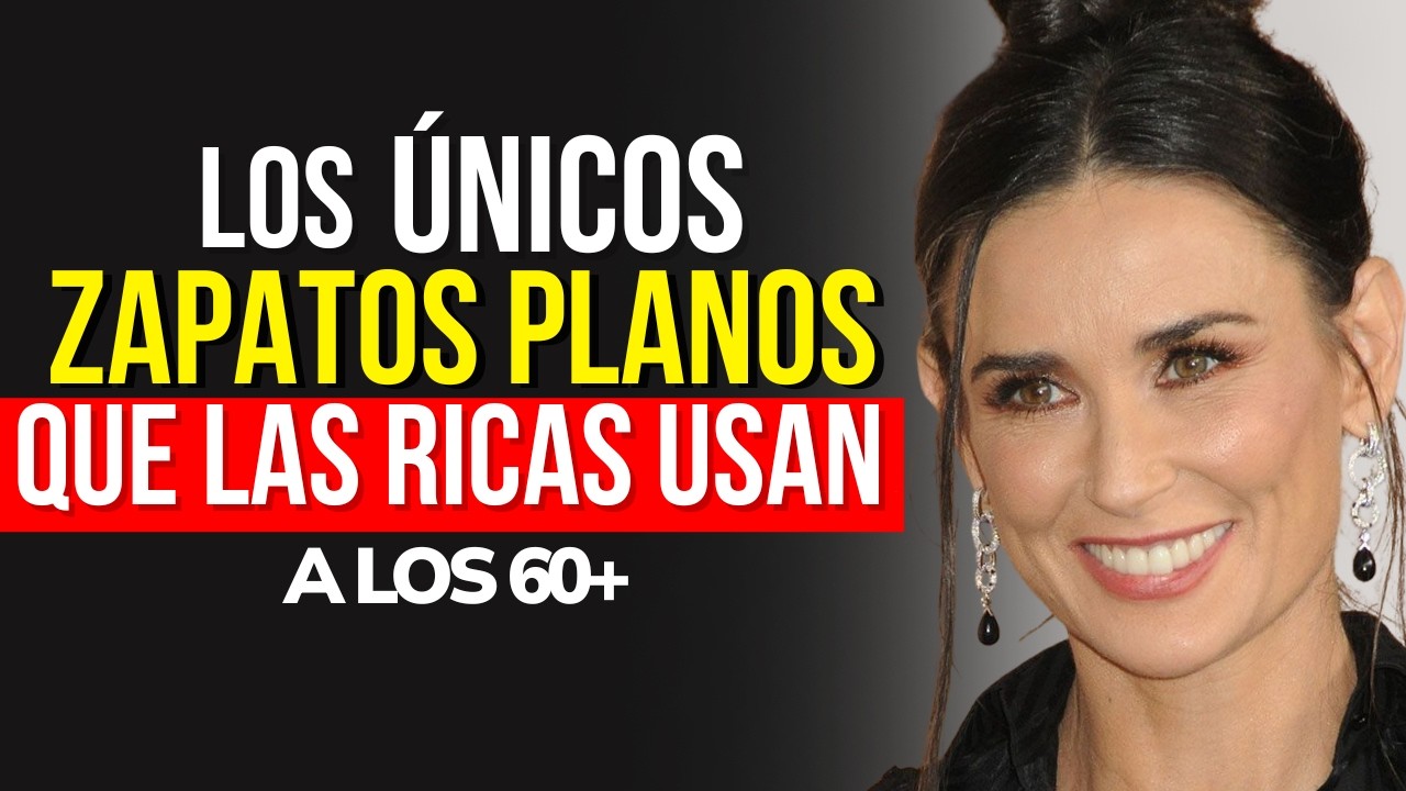6 Zapatos Planos que te Hacen Ver RICA a los 60+
