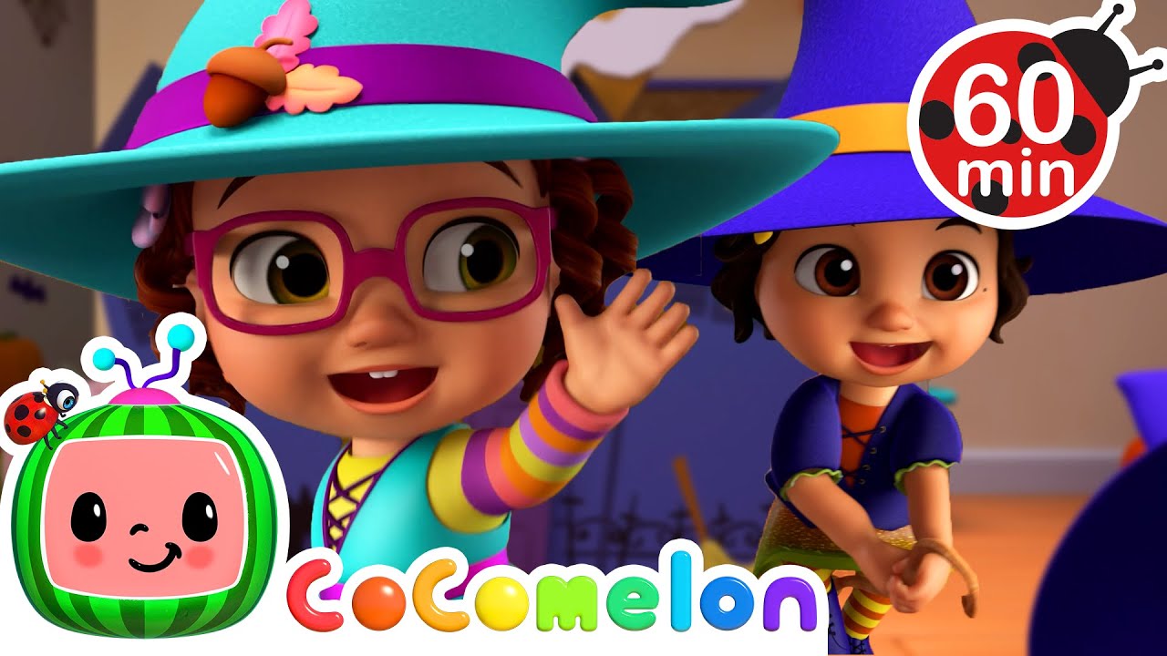 Halloween Costume Dress Up Sleepover! 🧙 | 1 HOUR of CoComelon Kids Songs & Nursery Rhymes