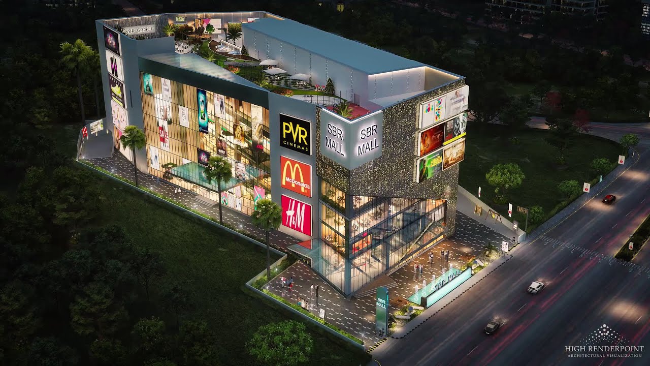 Shopping Mall 3D architectural Walk-through