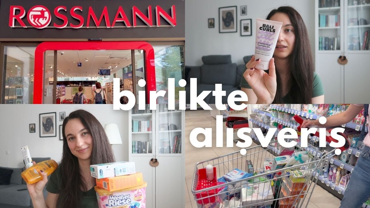 Almanya Rossmann Alışveriş Turu | Rossmann Alışverişi