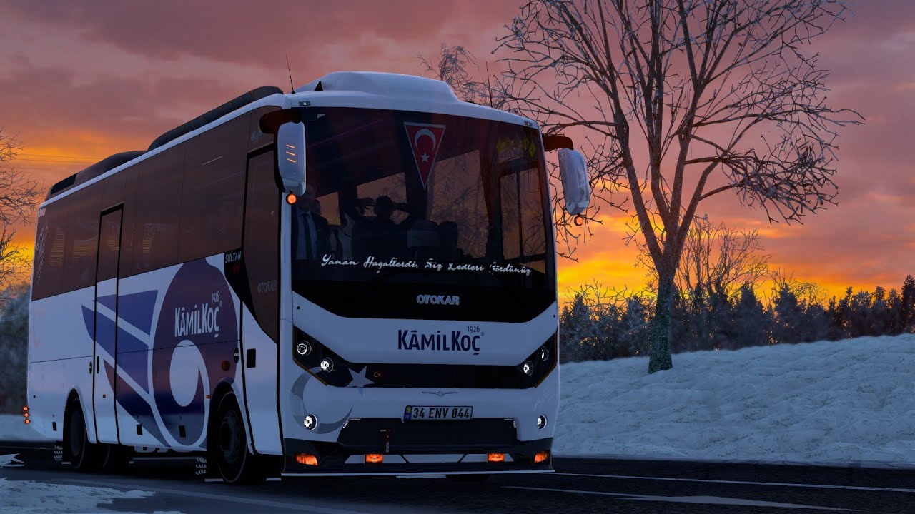 KARLI İSTANBUL SABAHINDA ALİBEYKÖY-ESENLER-DUDULLU OTOGARINA YOLCU TAŞIMAK - OTOKAR SULTAN