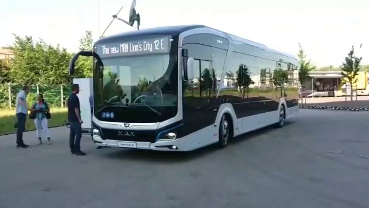 MAN Lion's City 12 E electric bus premiera 2019