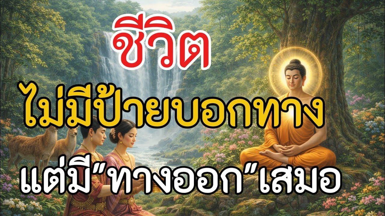 ชีวิตไม่มีป้ายบอกทางเหมือนถนน ทุกคนมีสิทธิ์ที่จะหลงทาง#หลงทางไม่ใช่ความผิด#มรรคมีองค์แปด#ปล่อยวาง