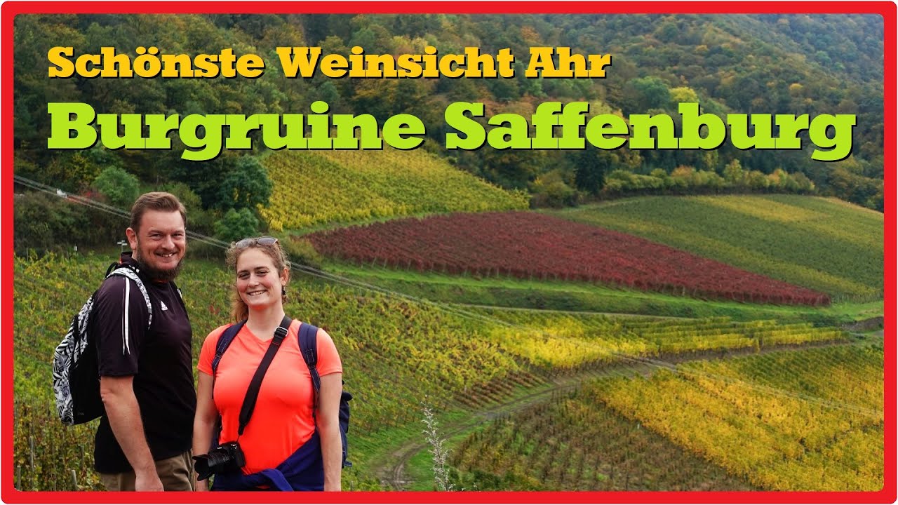 Schönste Weinsicht Ahr: Burgruine Saffenburg | Wandern im Ahrtal [2,7K]