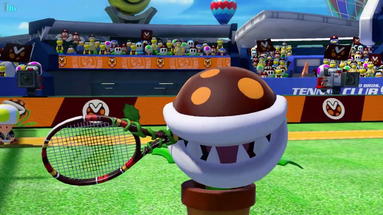 Mario Tennis Aces - No meter standard doubles w/ Angie, Dairan, am i macman
