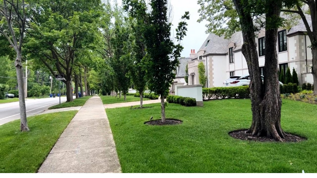 This Chicago Suburb Is The most Expensive Neighborhoods In Illinois- 4K Walk In Glencoe IL: $$$$$