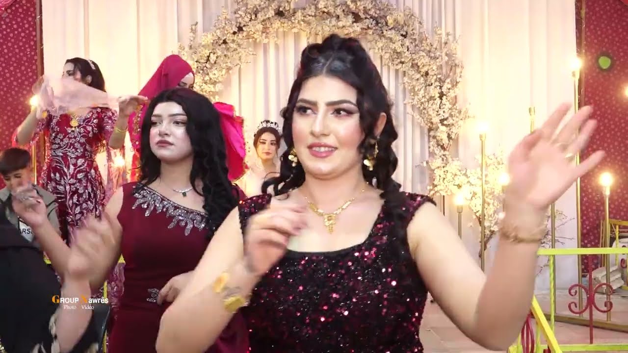 زفاف مالك ❤️ هيلين كروب نورس للتصوير اعراس مزكين ملالي ابو نورس رقص جوبي عمر عكيدي اعراس عامودا