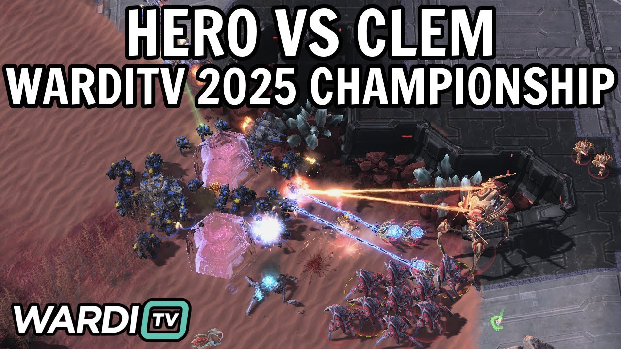 herO против Clem (PvT) - Чемпионат WardiTV 2025 [StarCraft 2]