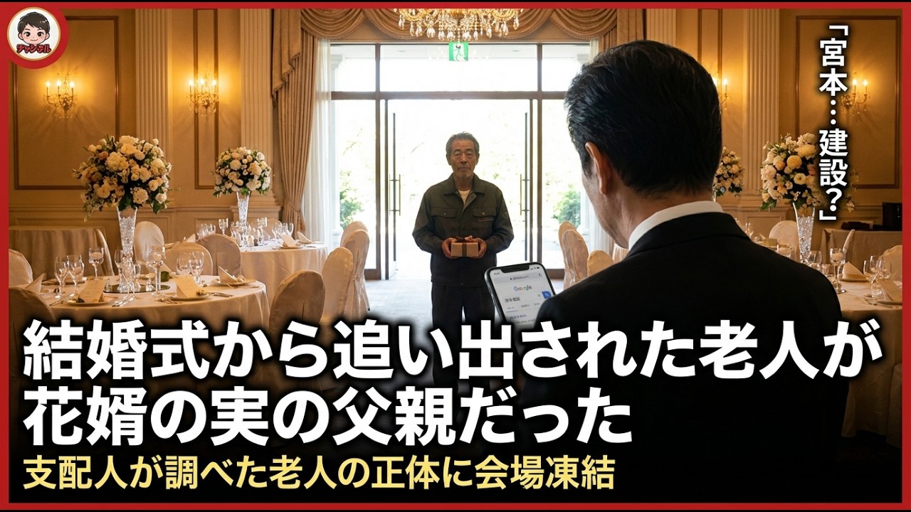 「靴磨きが式場に入れるか」財閥社長夫人が67歳の職人を追い返した3時間後――花婿が椅子を倒して駆け出し、号泣した……