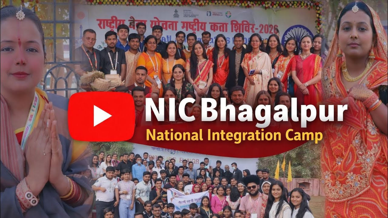 NSS : NIC BHAGALPUR TMBU ...  #nss #camp #youtube #biharfolkdance #culturalprogramme @YouTube 
