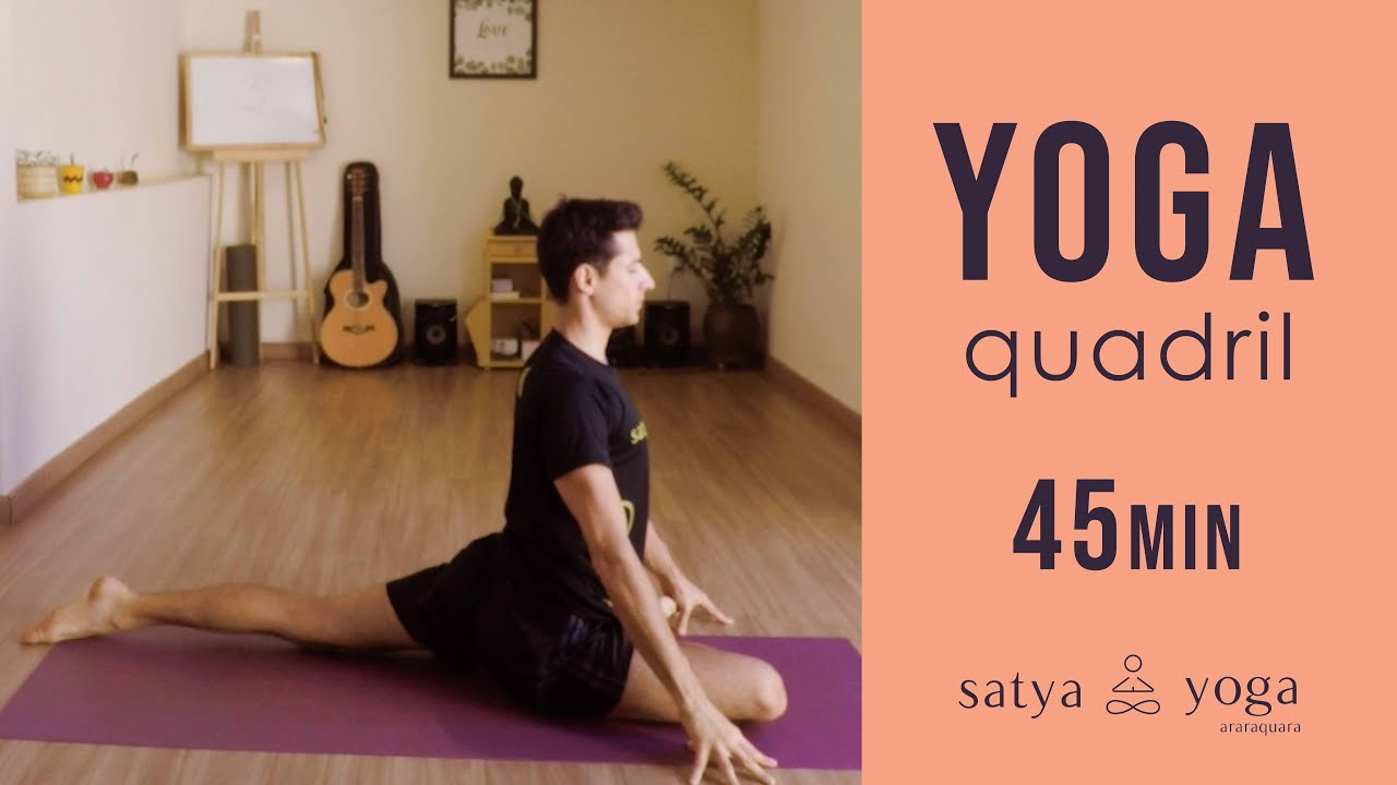 Prática de Yoga - Abertura de Quadril - 45 min - Satya