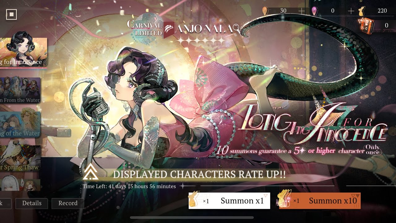Reverse 1999 Anjo Nala 300 pulls P5 Summon Attempt Go Wrong 🥲