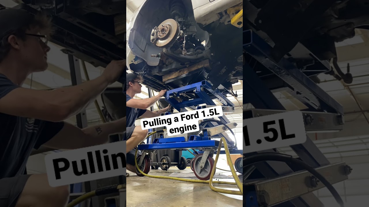 Ford 1.5L engine removal