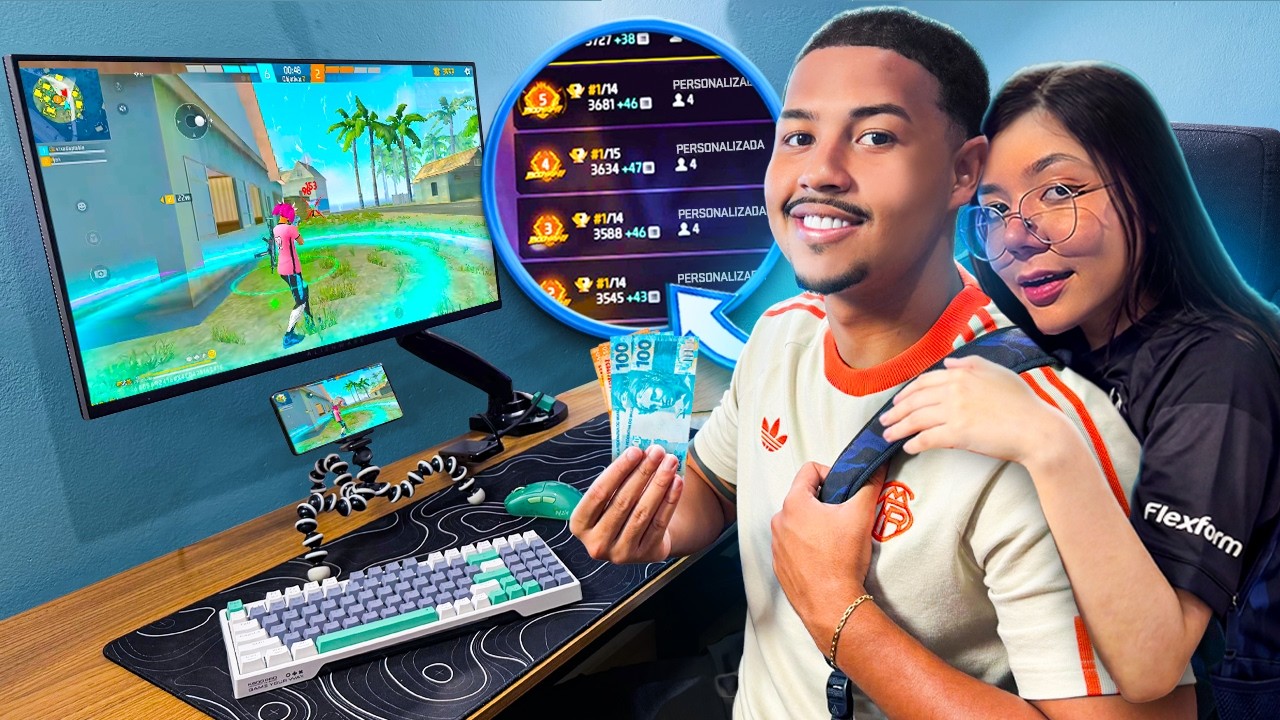 A NOVA MELHOR DUO JOGANDO APOSTADO NO MOBILADOR! FT. DEUSA