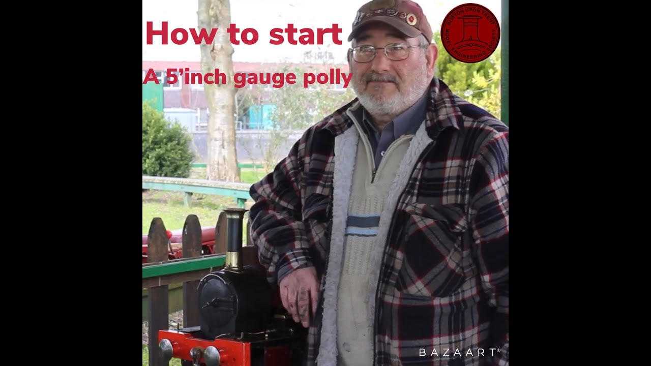 How to fire-up a 5'inch gauge Steam Locomotive! (Step by step guide)