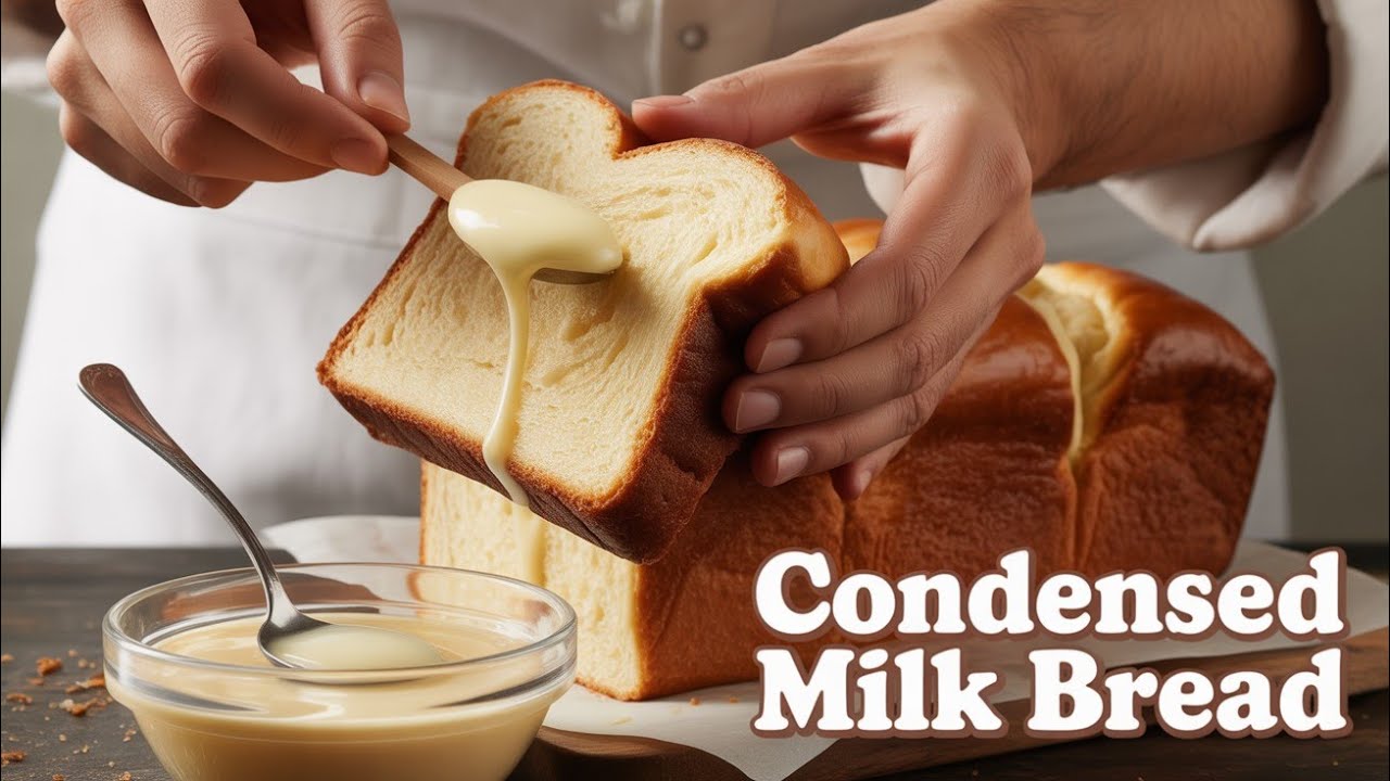 Condensed milk bread recipe!! 