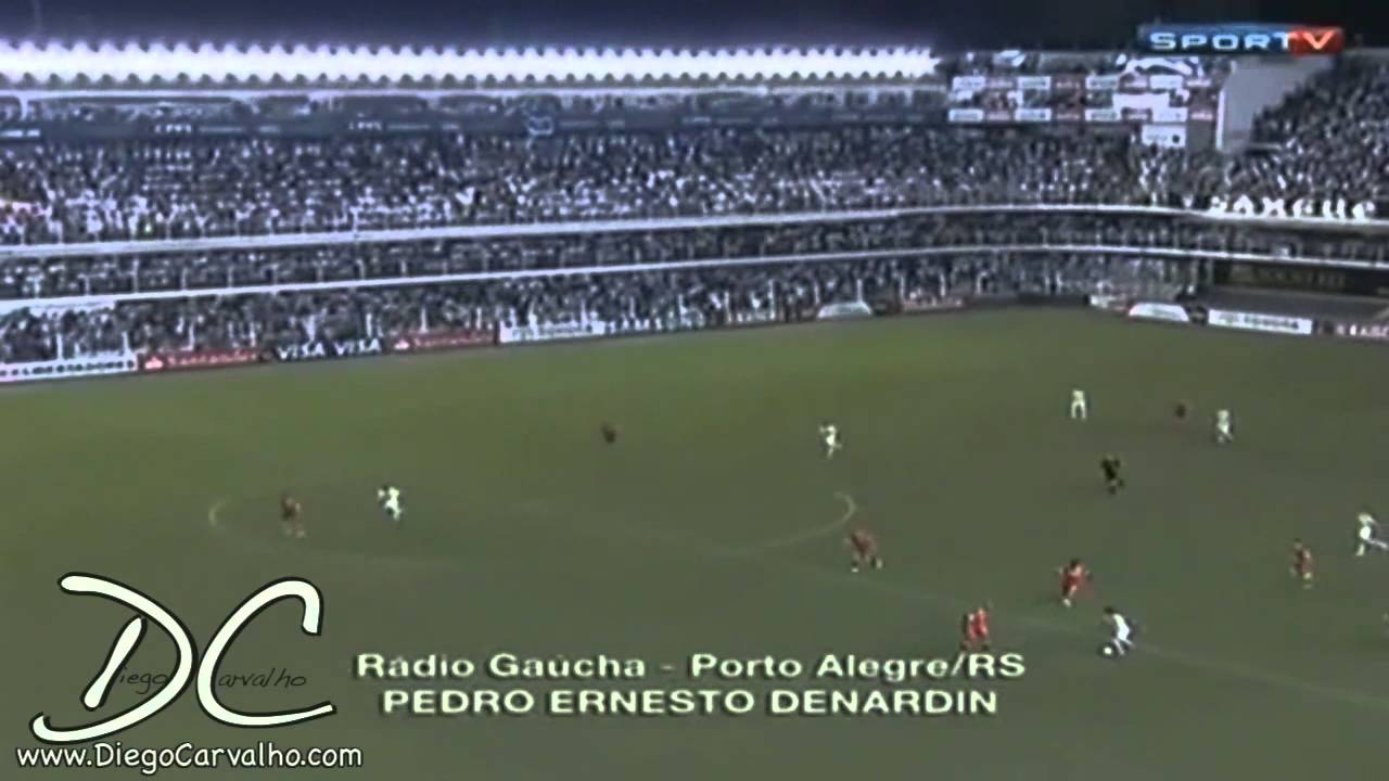 NEYMAR vs INTER Libertadores 2012 - Narra&ccedil;&atilde;o Pedro Enersto Dernardin (Radio Ga&uacute;cha)