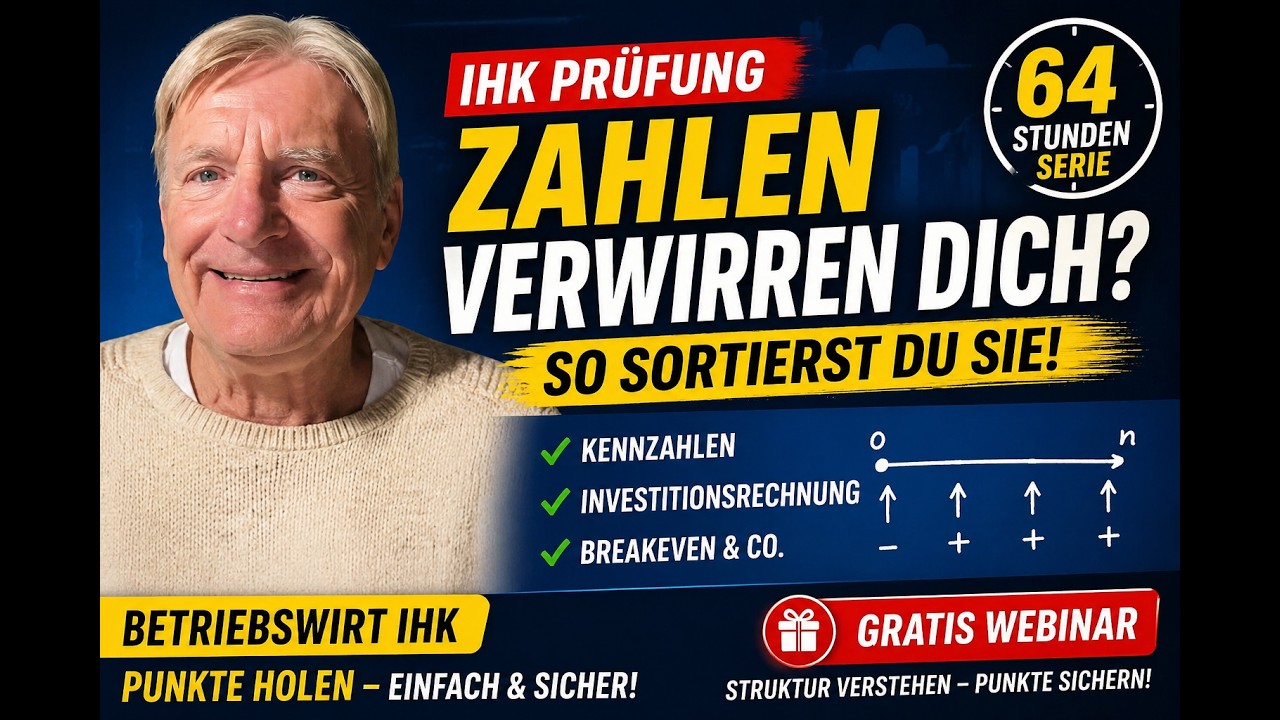 IHK Prüfung warum Dich Zahlen verwirren und wie Du sie sortierst