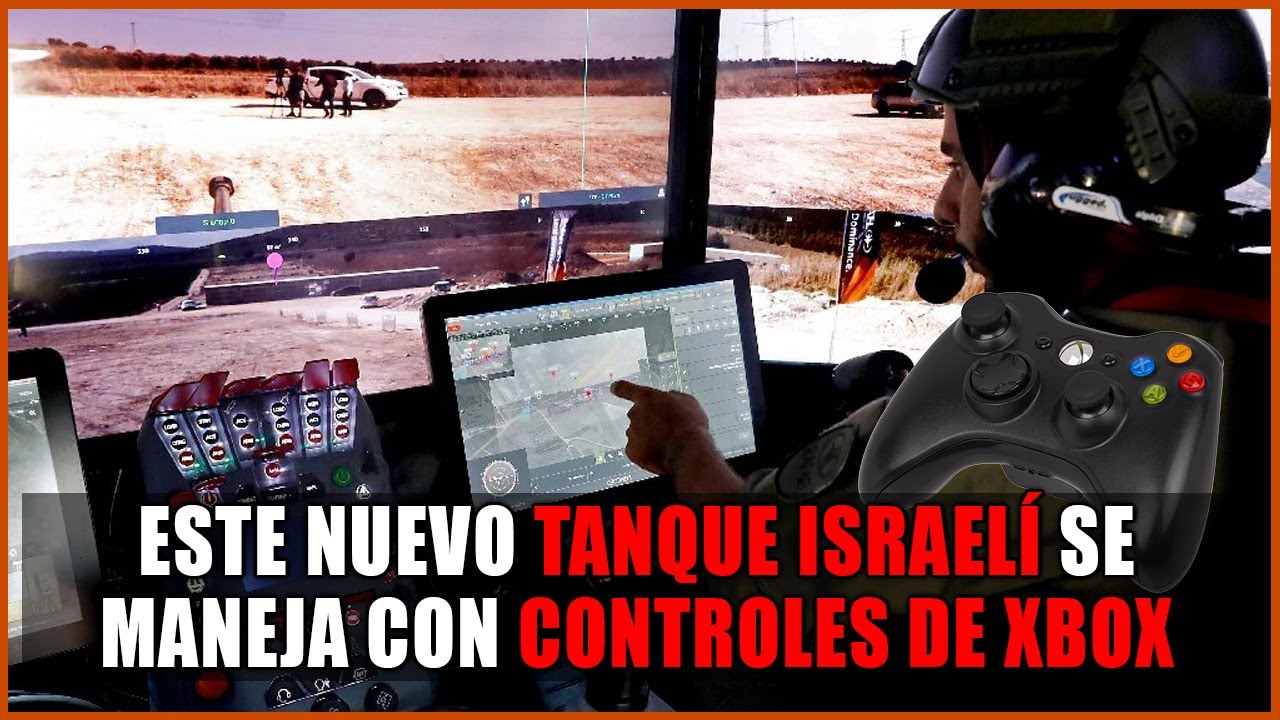 El tanque que se maneja como en consola y mata como en un videojuego