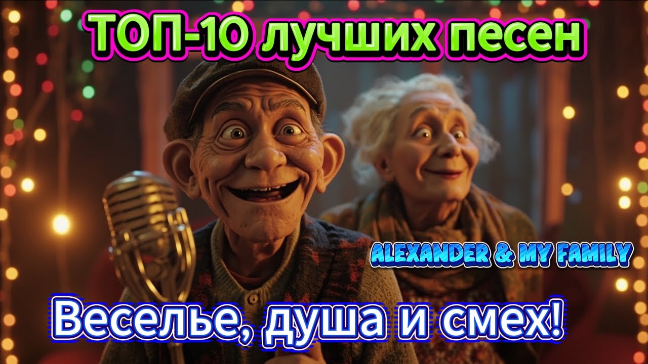 💿 ТОП-10 лучших песен ALEXANDER & MY FAMILY 🎶 | Самые весёлые хиты с душой и Клипами 2025