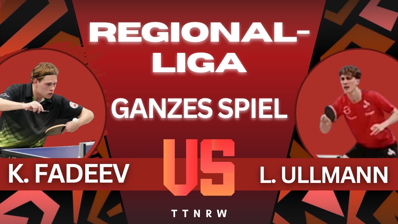 2. Bundesliga-Niveau in der Regionalliga - K. Fadeev(2324) : L. Ullmann (2276)