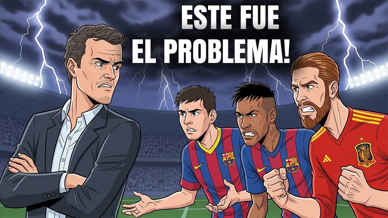 TOP 8 Jugadores Que No Soportaron a Luis Enrique!