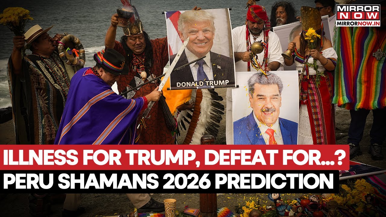 Illness For Trump, Defeat For Maduro? Peru Witch Doctors&rsquo; Shocking 2026 Predictions Out