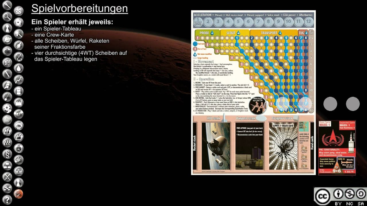 High Frontier Video Tutorial - 37 - Spielvorbereitungen - de